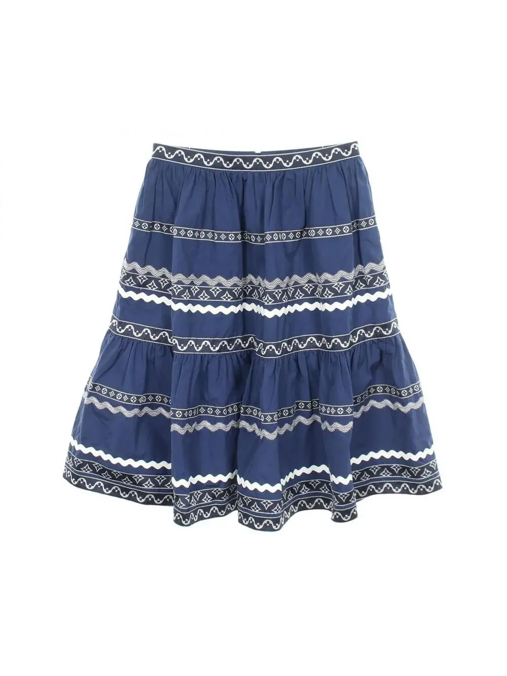 Louis Vuitton Teared Skirt #36 Yf4 #360397L61B